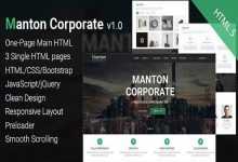 Photo of [Download-S2] Manton Corporate v1.0 - Template HTML 5