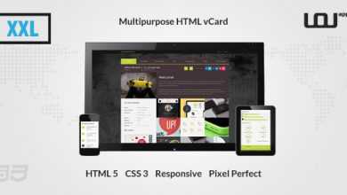 Photo of [Download-S2] XXL - Multipurpose HTML vCard