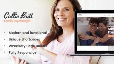 Photo of [Download-S2] Callie Britt v1.0 - Family Counselling Psychology Theme