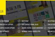 Photo of [Download-S2] Amilia v1.0.5 - Multipurpose One and Multi Page WP Theme