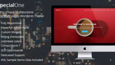Photo of [Download-S2] SpecialOne - Responsive One Page Multi-Purpose Theme
