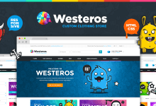 Photo of [Download-S2] Westeros Custom Clothing Responsive HTML Template