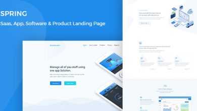 Photo of [Download-S2] Spring v1.0 - Software and App Landing WordPress Theme