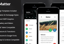 Photo of [Download-S2] Matter - Mobile & Tablet Responsive Template