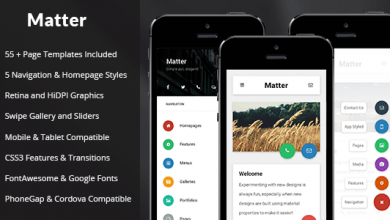 Photo of [Download-S2] Matter - Mobile & Tablet Responsive Template
