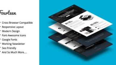 Photo of [Download-S2] Fourteen - Responsive Landing Page Template - Updated