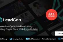 Photo of [Download-S2] LeadGen v1.7 - Multipurpose Marketing Landing Page Pack with Page Builder