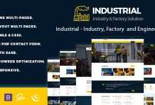 Photo of [Download-S2] Industrial v1.0.0 - Industry, Factory and Engineering Template