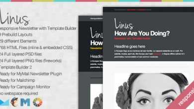 Photo of [Download-S2] Linus - Themeforest Responsive Newsletter and Template Builder