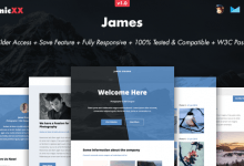 Photo of [Download-S2] James - Responsive Email + Online Template Builder