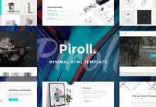 Photo of [Download-S2] Piroll - Minimal and Modern Portfolio HTML Template