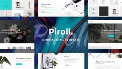 Photo of [Download-S2] Piroll - Minimal and Modern Portfolio HTML Template