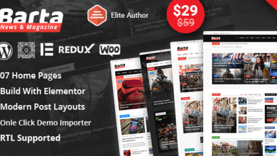 Photo of [Download-S2] Barta v1.9.3 - News & Magazine WordPress Theme