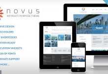Photo of [Download-S2] Novus Multipurpose Corporate Themeforest WP Theme
