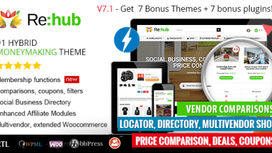 Photo of [Download-S2] REHub v7.1.3 - Price Comparison, Business Community
