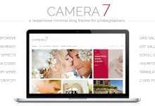 Photo of [Download-S2] Camera 7 - Minimal Photography WordPress Theme