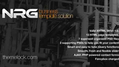 Photo of [Download-S2] NRG Business Themeforest HTML Template Solution
