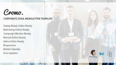 Photo of [Download-S2] Cromo - Corporate Email Newsletter Template