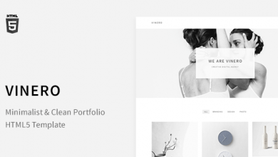 Photo of [Download-S2] Vinero - Very Clean and Minimal Portfolio Template