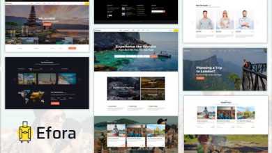 Photo of [Download-S2] Efora v1.0 - WordPress Theme