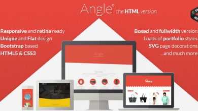 Photo of [Download-S2] Angle - Flat Responsive Bootstrap HTML Template