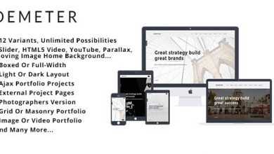 Photo of [Download-S2] Demeter - Creative HTML5 Template