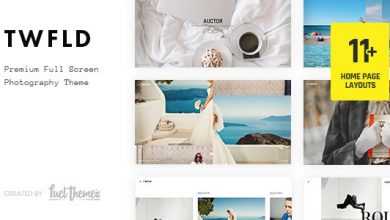 Photo of [Download-S2] TwoFold v3.1.8.1 - Fullscreen Photography Theme