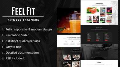 Photo of [Download-S2] Personal Trainer - One Page HTML5 Template