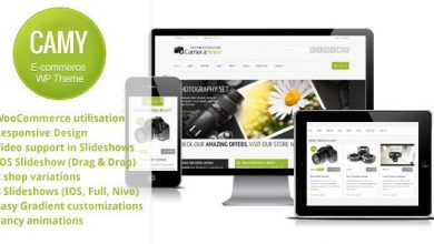 Photo of [Download-S2] Camy v2.1.1 - WordPress Shop
