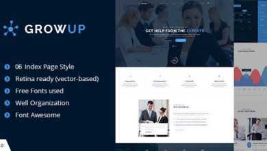 Photo of [Download-S2] GrowUp v1.0.0 - Business & Financial WordPress Theme