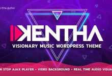 Photo of [Download-S2] Kentha v1.3.4 - Visionary Music WordPress Theme