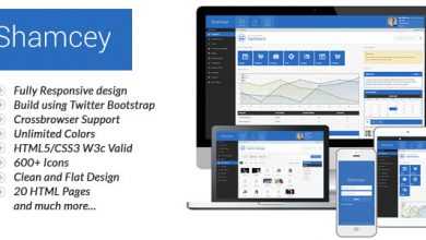Photo of [Download-S2] Shamcey Themeforest Metro Style Admin Template