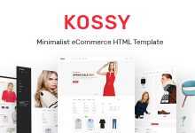 Photo of [Download-S2] Kossy - Minimalist eCommerce HTML Template