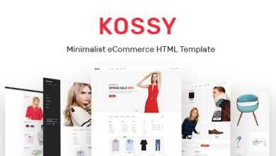 Photo of [Download-S2] Kossy - Minimalist eCommerce HTML Template