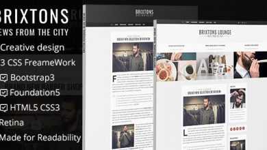Photo of [Download-S2] Brixton - Minimal & Personal HTML Blog Template