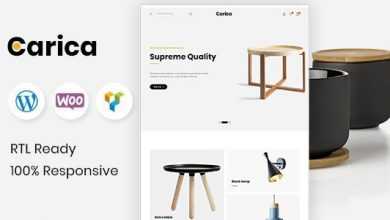 Photo of [Download-S2] Carica v1.2 - Furniture Handmade WooCommerce Theme