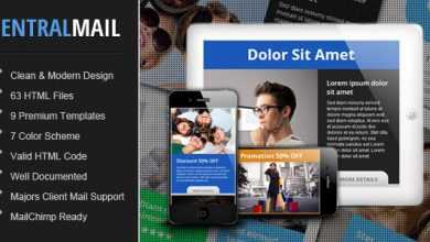 Photo of [Download-S2] Central - Themeforest Responsive Email Newsletter Template