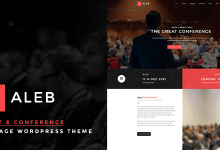 Photo of [Download-S2] Aleb v1.1 - Event Conference Onepage WordPress Theme