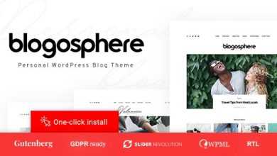 Photo of [Download-S2] Blogosphere v1.0.4 - Multipurpose Blogging Theme