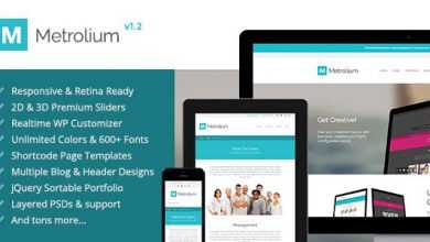 Photo of [Download-S2] Metrolium - Themeforest Responsive Multi-Purpose WP Theme