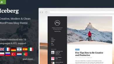 Photo of [Download-S2] Iceberg v1.5 - Simple & Minimal Personal Content-focused