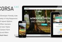 Photo of [Download-S2] Corsa - Themeforest Retina Responsive OnePage HTML Template