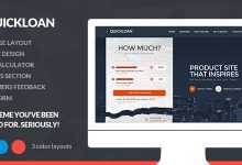 Photo of [Download-S2] QuickLoan - Responsive HTML One Page Template