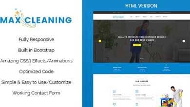 Photo of [Download-S2] Max Clean - Cleaning Business HTML Template