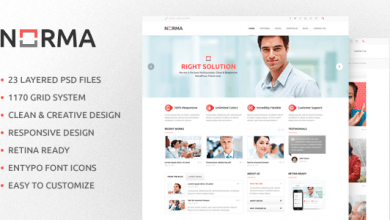 Photo of [Download-S2] NORMA v1.1 - Clean & Responsive HTML Theme