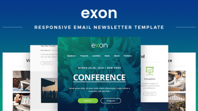 Photo of [Download-S2] Exon v1.4 - Responsive Email Newsletter Template