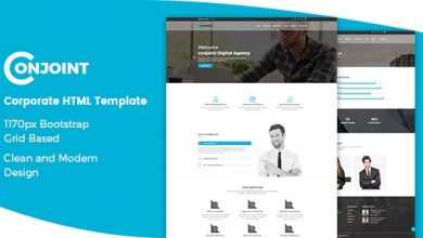 Photo of [Download-S2] Conjoint - Corporate HTML Template
