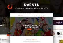 Photo of [Download-S2] DVENTS - Events HTML Template