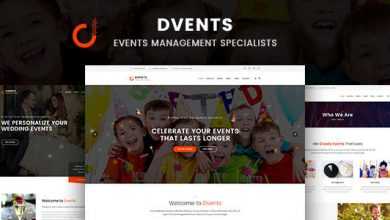 Photo of [Download-S2] DVENTS - Events HTML Template