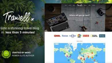 Photo of [Download-S2] Trawell v1.3 - WordPress travel theme